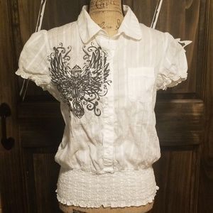 Cute Women's NWOT Vanity blouse size M